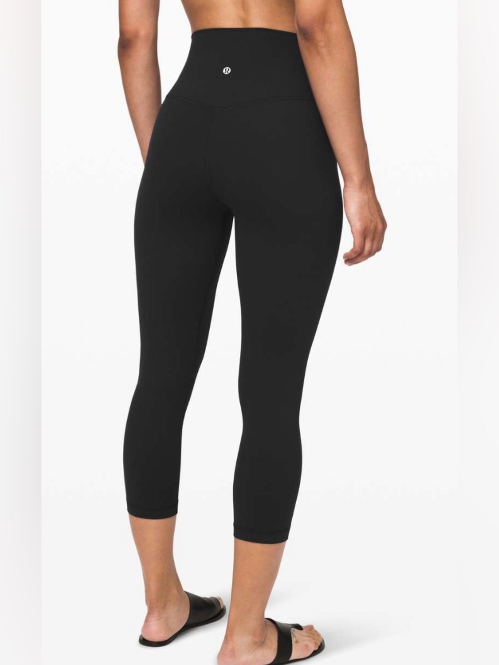 Lululemon Align Crop *21" size 4 Black
